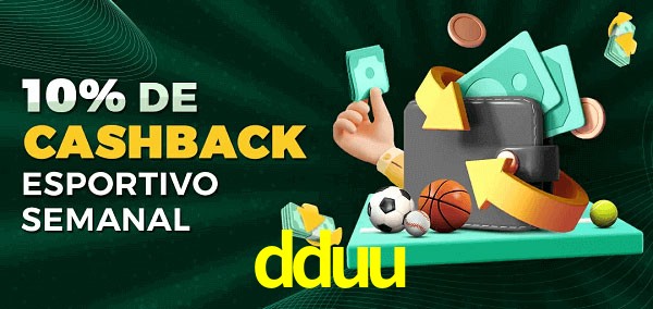 10% de bônus de cashback na dduu